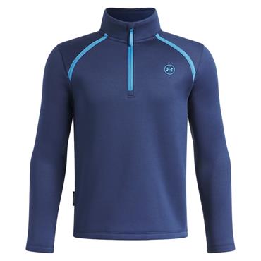 Under Armour Junior - Boys Drive Midlayer ¼ Zip Academy - Aegean Blue (408)