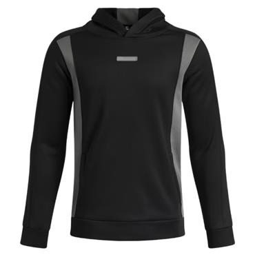 Under Armour Junior - Boys Hoodie Ultimate Black - Clay Green (008)