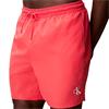 Calvin Klein Golf Gents CK Monogram Medium Drawstring Swim Shorts Punch Pink
