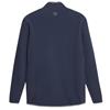 Puma Gents Fleece ¼ Zip Top Navy Blazer - Slate Sky