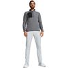 Puma Gents Fleece ¼ Zip Top Slate Sky - Black