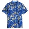 Puma Gents Cloudspun Aloha Polo Shirt Festive Blue