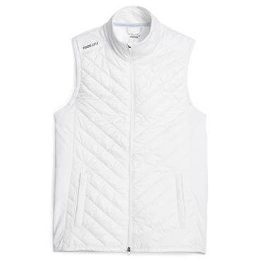 Puma Ladies Frost Quilted Vest White Glow