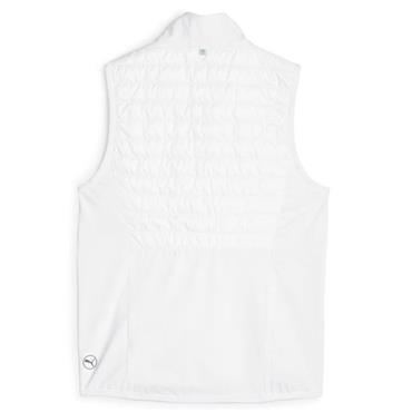 Puma Ladies Frost Quilted Vest White Glow