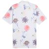 Puma Gents MATTR Dahlia Polo Shirt White - Peach