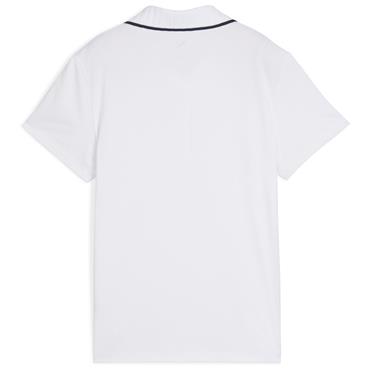 Puma Ladies CLOUDSPUN Bridges Polo Shirt White Glow