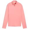Puma Ladies Pure 2.0 1/4 Zip Top Pink Fruit
