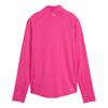 Puma Ladies You-V Solid ¼ Zip Top Pink Opal