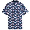 Puma Gents Arnold Palmer Spring Florals Polo Navy - Pink