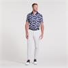 Puma Gents Arnold Palmer Spring Florals Polo Navy - Pink