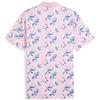 Puma Gents Arnold Palmer Spring Florals Polo Pale Pink
