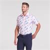 Puma Gents Arnold Palmer Spring Florals Polo Pale Pink