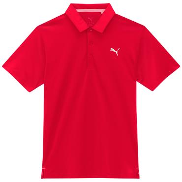 Puma Gents Icon 2.0 Polo Shirt Strong Red