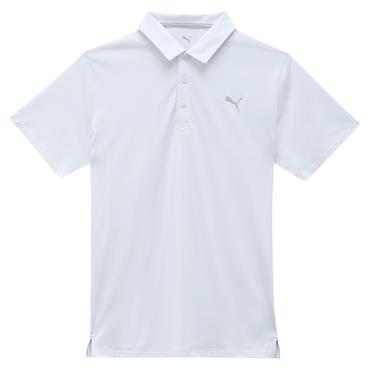 Puma Gents Icon 2.0 Polo Shirt White Glow