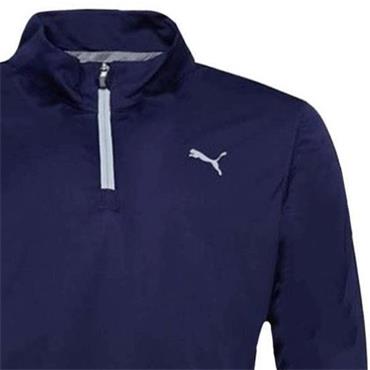Puma Gents Icon 2.0 ¼ Zip  Left Chest Deep Navy