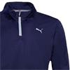 Puma Gents Icon 2.0 ¼ Zip  Left Chest Deep Navy