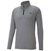 Puma Gents Icon 2.0 ¼ Zip  Left Chest Slate Sky