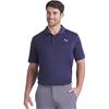 Puma Gents Icon Heather Polo Shirt Dark Navy Heather