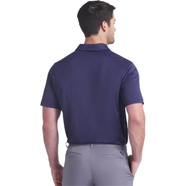 Puma Gents Icon Heather Polo Shirt Dark Navy Heather