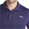 Puma Gents Icon Heather Polo Shirt Dark Navy Heather