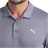 Puma Gents Icon Heather Polo Shirt Slate Sky