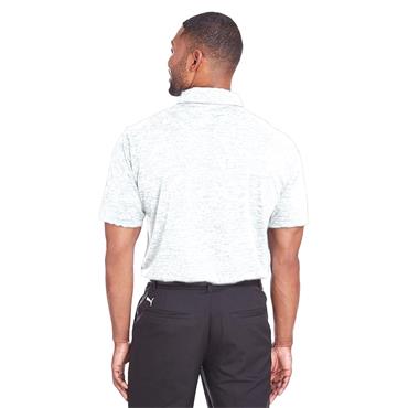 Puma Gents Icon Heather Polo Shirt Warm White