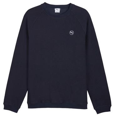 Puma Gents Boulder 2.0 Crew Neck Deep Navy