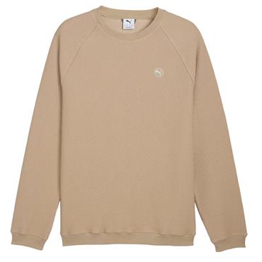 Puma Gents Boulder 2.0 Crew Neck Ice Coffee