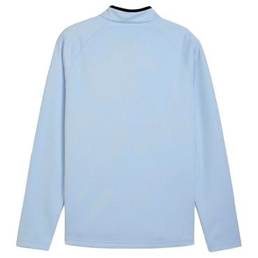 Puma Gents Waffle Fleece ¼ Zip Top Haute Tropic