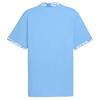 Puma Gents Modalon Floral Rib Polo Shirt TeamLight Blue - Warm White
