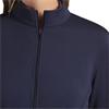 Puma Ladies  Pure Textured Full Zip Jacket Deep Navy