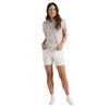 Puma Ladies Cloudspun Wavey Polo Shirt Ice Coffee
