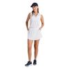 Puma Ladies Cloudspun Essential Sleeveless Polo Shirt Whte Glow