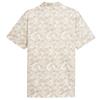 Puma Gents Pure 2.0 Floral Polo Shirt Warm White