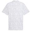 Puma Gents Pure 2.0 Floral Polo Shirt White Glow