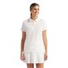 Puma Ladies  Floral Lace Jacquard Polo Shirt Warm White