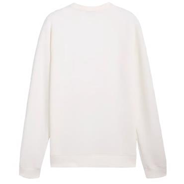 Puma Gents Cloudspun Fleece Crewneck Warm White