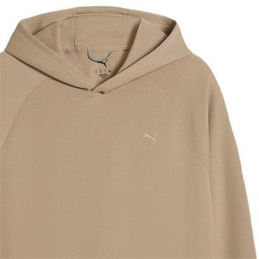 Puma Gents Cloudspun Fleece Hoodie Ice Coffee
