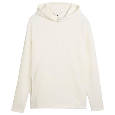 Puma Gents Cloudspun Fleece Hoodie White
