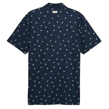 Puma Gents Arnold Palmer Cloudspun Polo Shirt Deep Navy