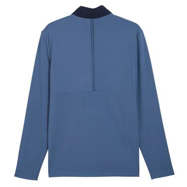 Puma Gents Cloudspun Tech Hybrid ½ Zip Jacket Deep Navy