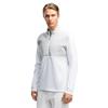 Puma Gents Cloudspun Tech Hybrid ½ Zip Jacket White Glow - Platino Grey