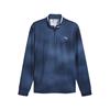 Puma Gents Cloudspun Tech Coastal Claret ¼ ZIp Jacket Deep Navy