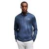 Puma Gents Cloudspun Tech Coastal Claret ¼ ZIp Jacket Deep Navy