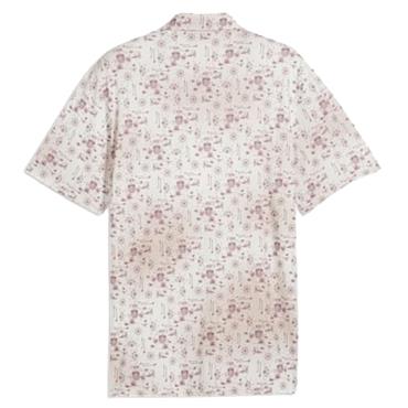 Puma Gents Cloudspun Coastal Claret Polo Shirt Birch