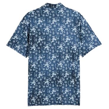 Puma Gents Cloudspun Coastal Claret Polo Shirt Deep Navy