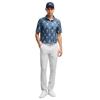 Puma Gents Cloudspun Coastal Claret Polo Shirt Deep Navy