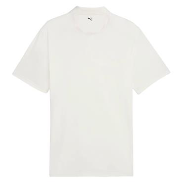 Puma Gents x Palm Tree Crew Polo Shirt Warm White