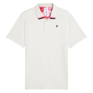 Puma Gents x Palm Tree Crew Polo Shirt Warm White