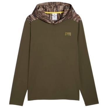 Puma Gents x RealTree Tech Hoodie Dusty Olive